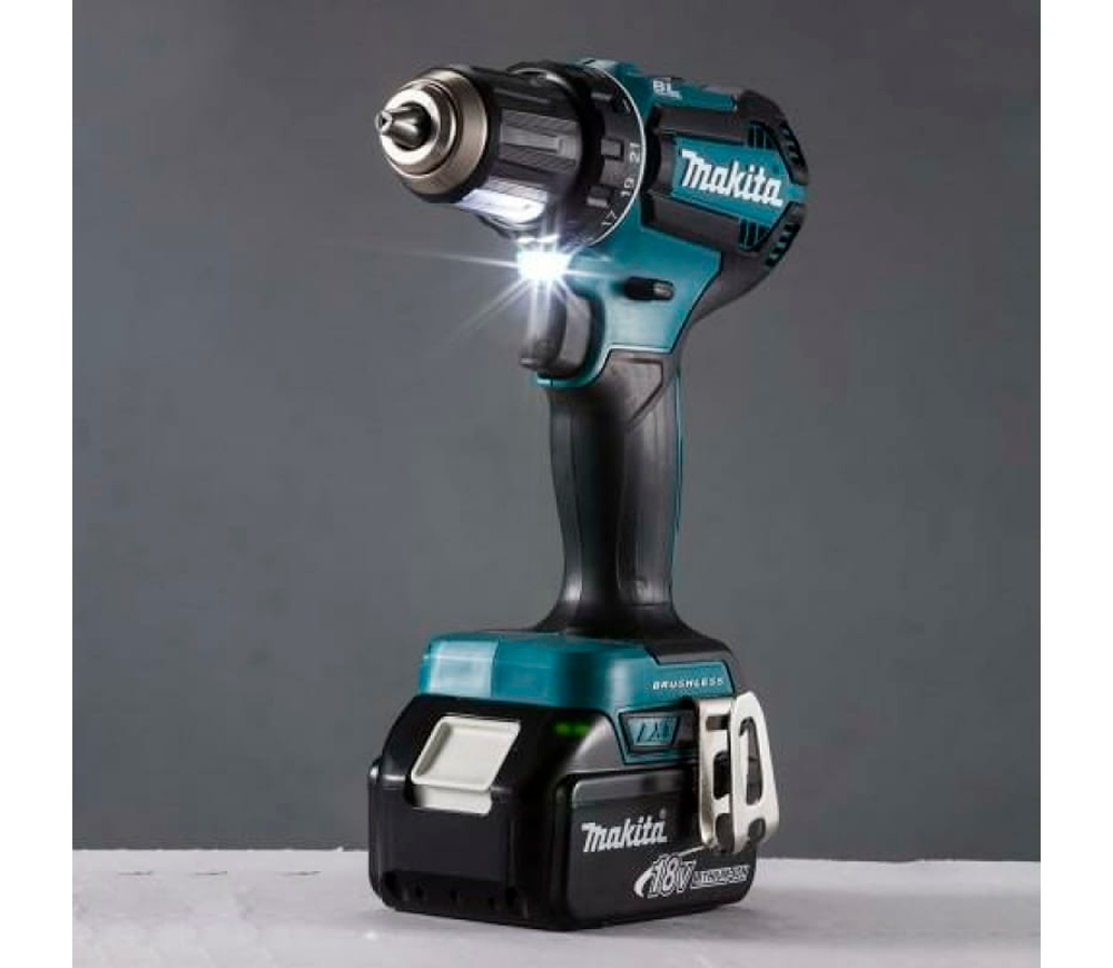 Шуруповерт аккумуляторный (без аккумуляторов) MAKITA DDF485Z 18В-5