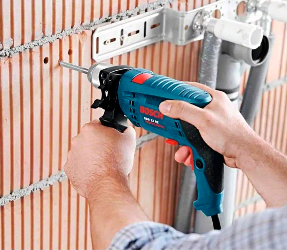 Дрель ударная BOSCH GSB 13 RE  600вт-5