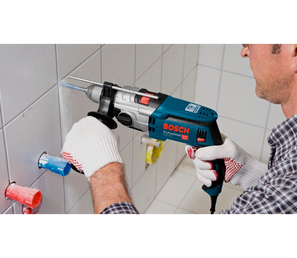 Mașină de găurit cu percuție BOSCH GSB 20-2  850w-5