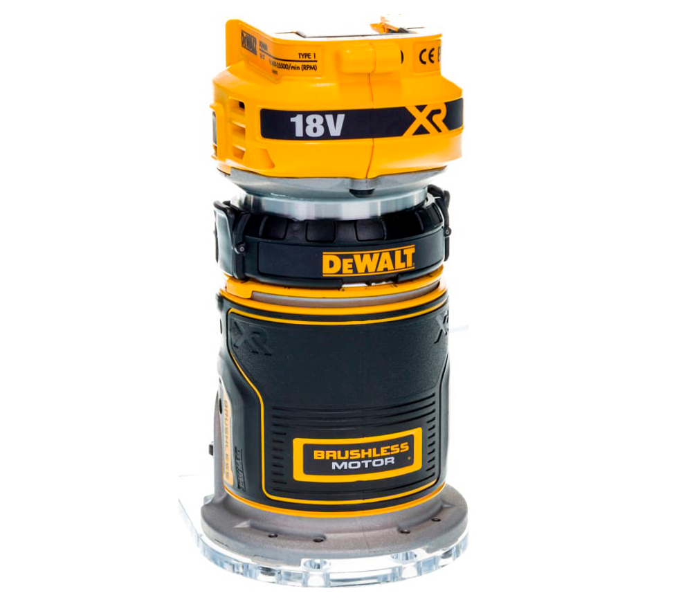 Mașină de frezat cu acumulator (fără baterii) DEWALT DCW600N 36mm 18V-5