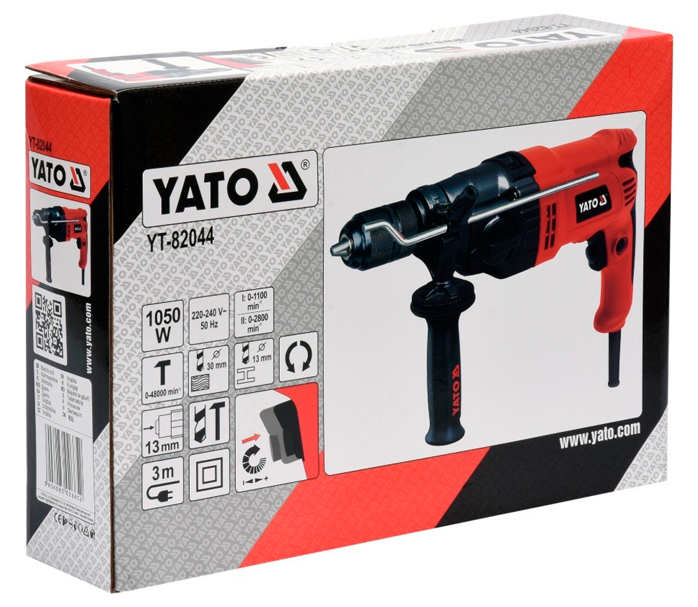 Mașină de găurit cu percutie YATO YT82044 1050w-6