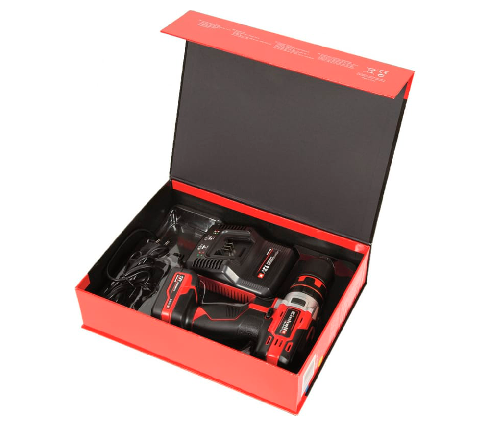 Mașină de înșurubat cu acumulator EINHELL TE-CD 12/1 X-Li 12V 2Ah-6