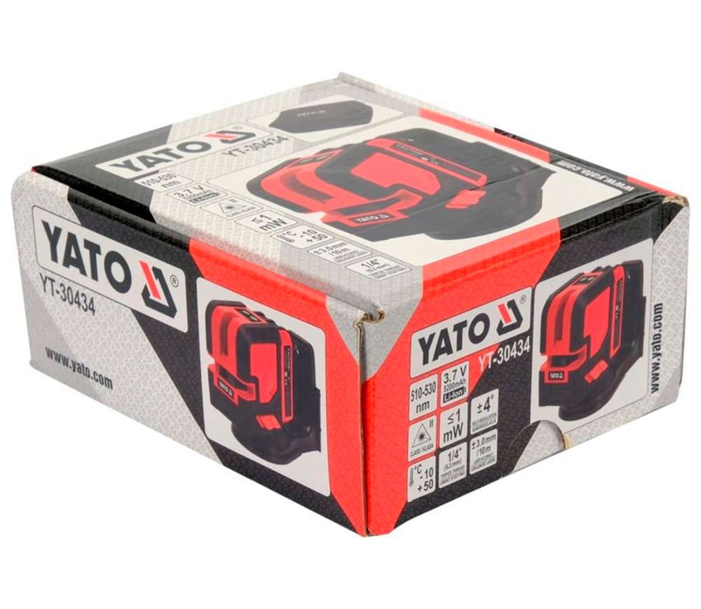 Nivelă cu laser YATO  YT30434 2fascicole 10m-6