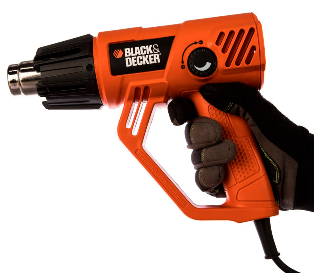 Фен строительный BLACK&DECKER KX2001K 2000вт 600°C-6