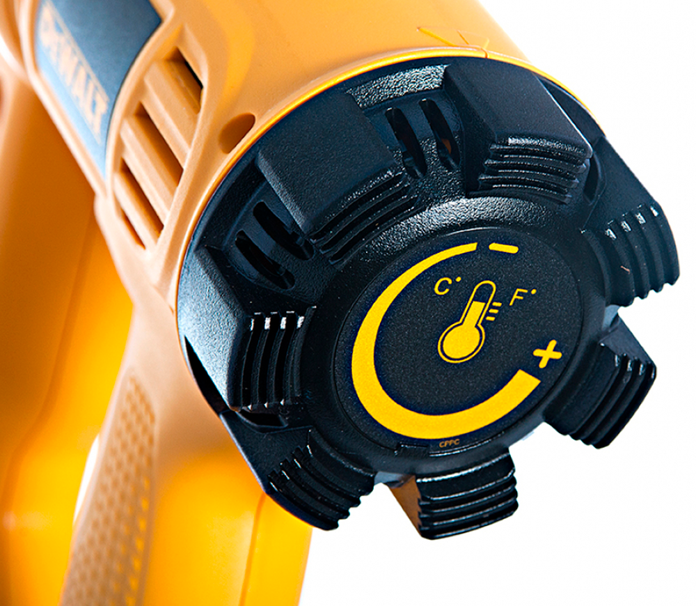 Фен строительный DEWALT D26411 1800вт 600°C-7