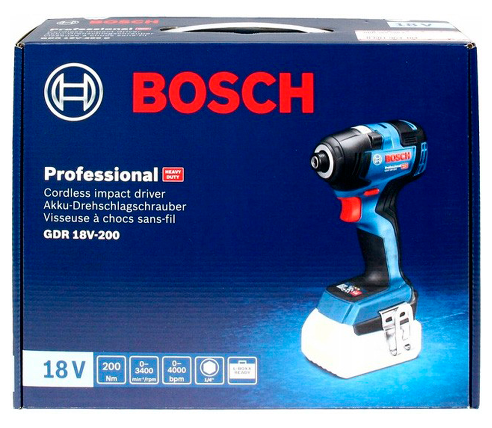 Mașină de înșurubat cu impact BOSCH GDR 18V-200 200Nm-8