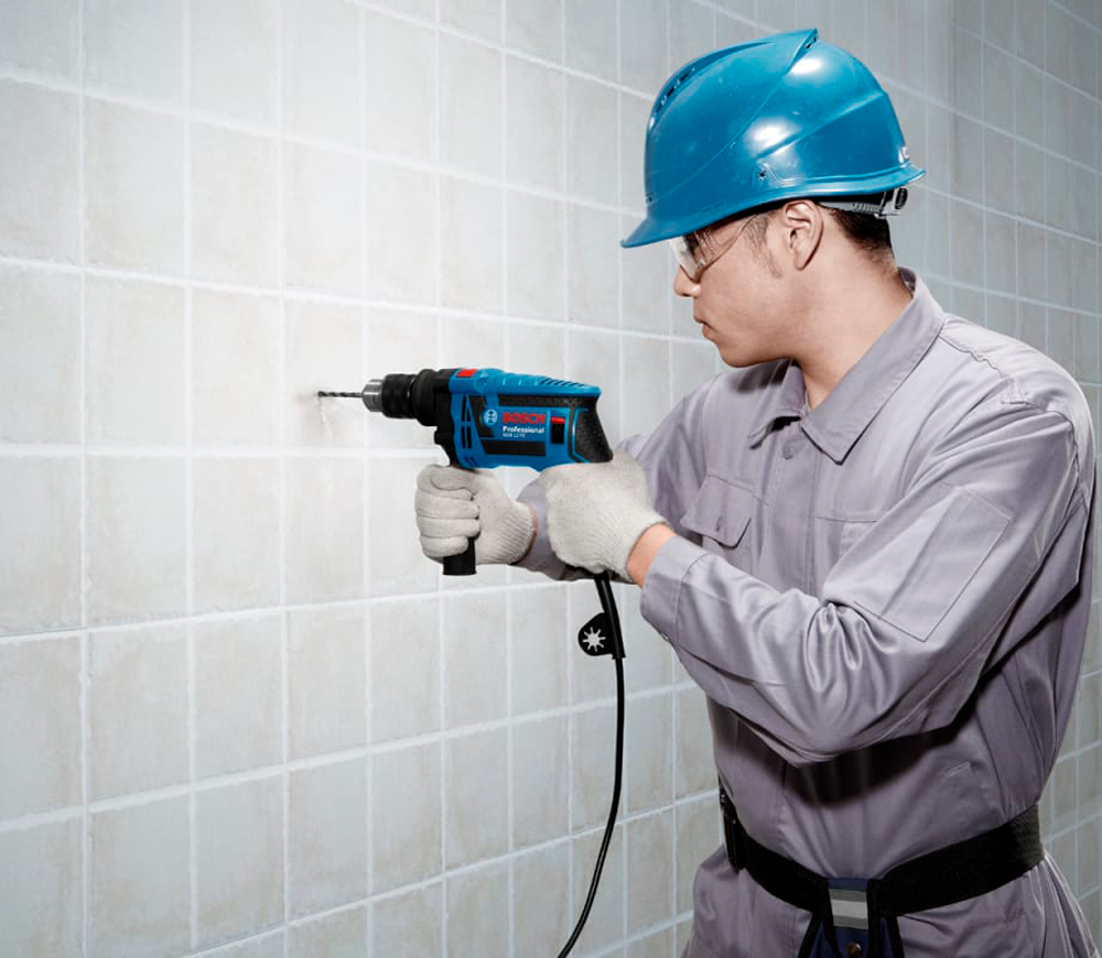 Дрель ударная BOSCH GSB 13 RE  600вт-7