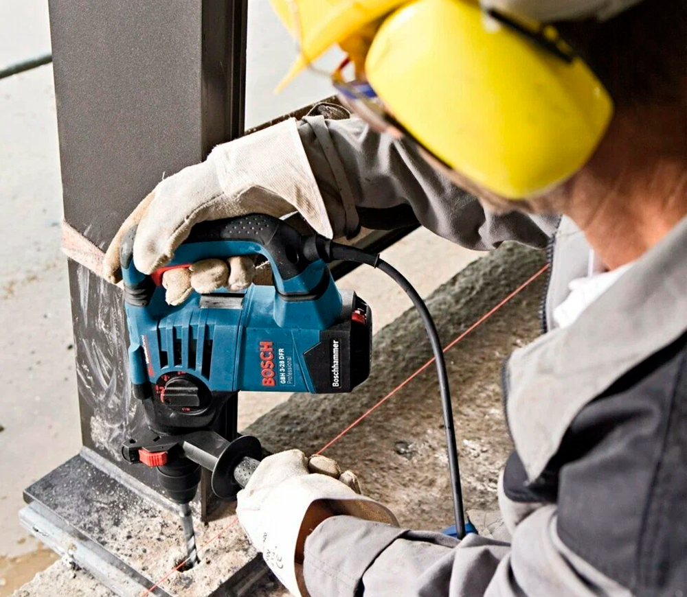 Ciocan rotopercutor BOSCH GBH 3-28 DFR 800w SDS-Plus-9