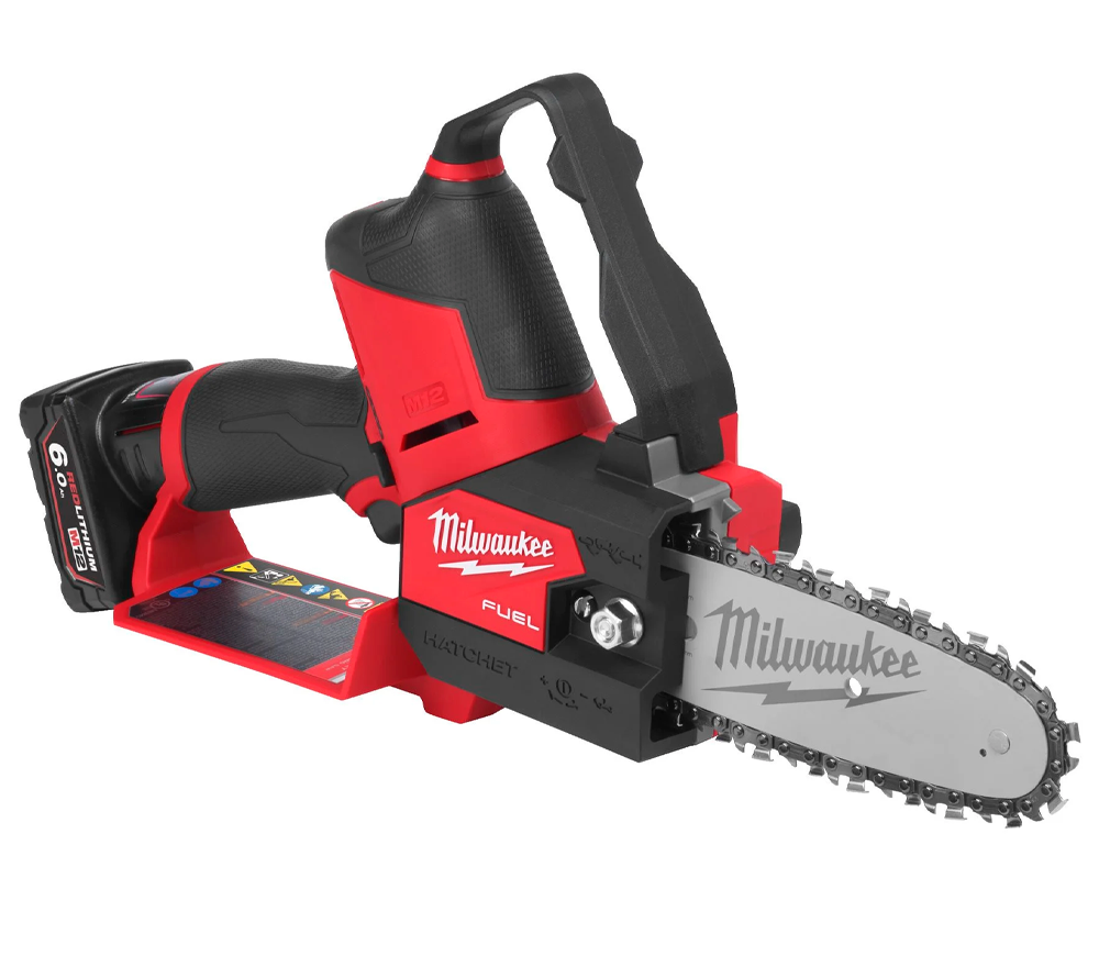 Fierăstrău cu lanț cu acumulator (fără baterii) MILWAUKEE M12FHS-0 FUEL HATCHET 150mm 12V