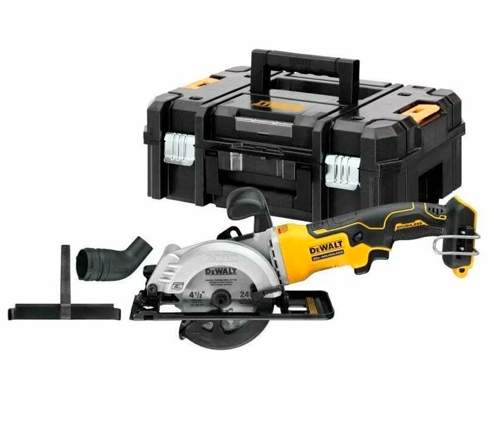 Дисковая пила аккумуляторная (без аккумуляторов) DEWALT DCS571NT 115мм 18В-8