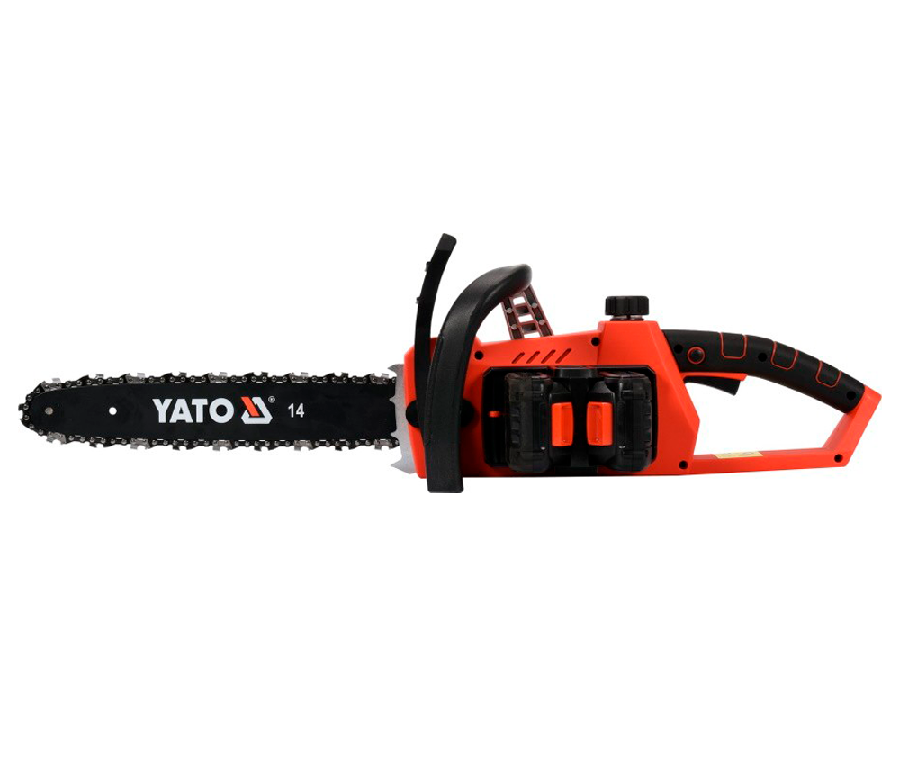 Цепная пила аккумуляторная YATO YT82813 350мм  (Без аккумулятора)-2