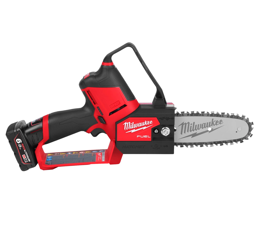 Fierăstrău cu lanț cu acumulator (fără baterii) MILWAUKEE M12FHS-0 FUEL HATCHET 150mm 12V-2