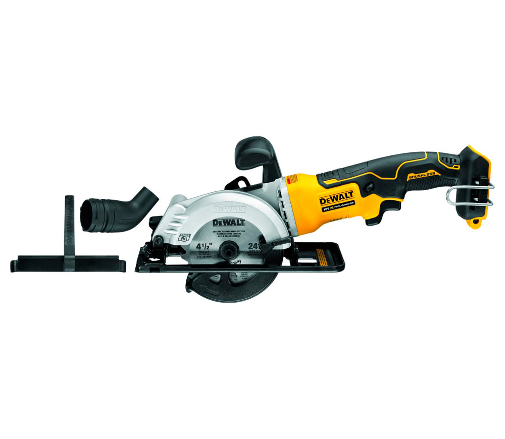 Дисковая пила аккумуляторная (без аккумуляторов) DEWALT DCS571NT 115мм 18В-3