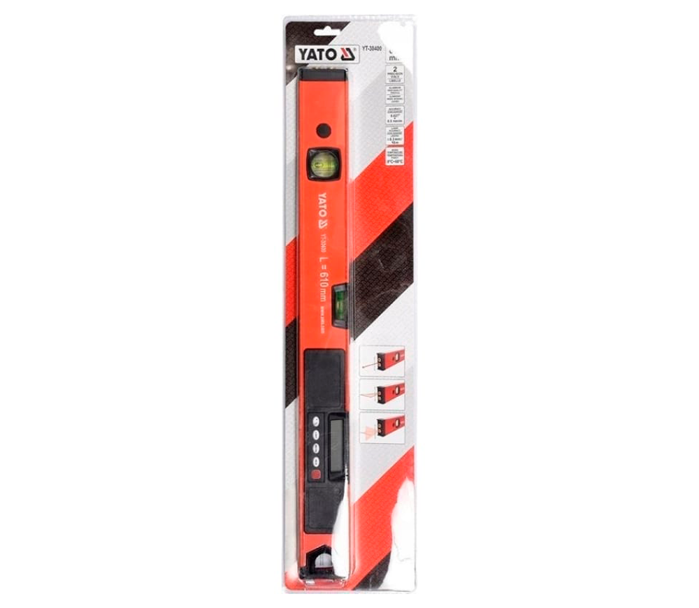 Nivel digital cu punct laser YATO YT30400 610mm-4