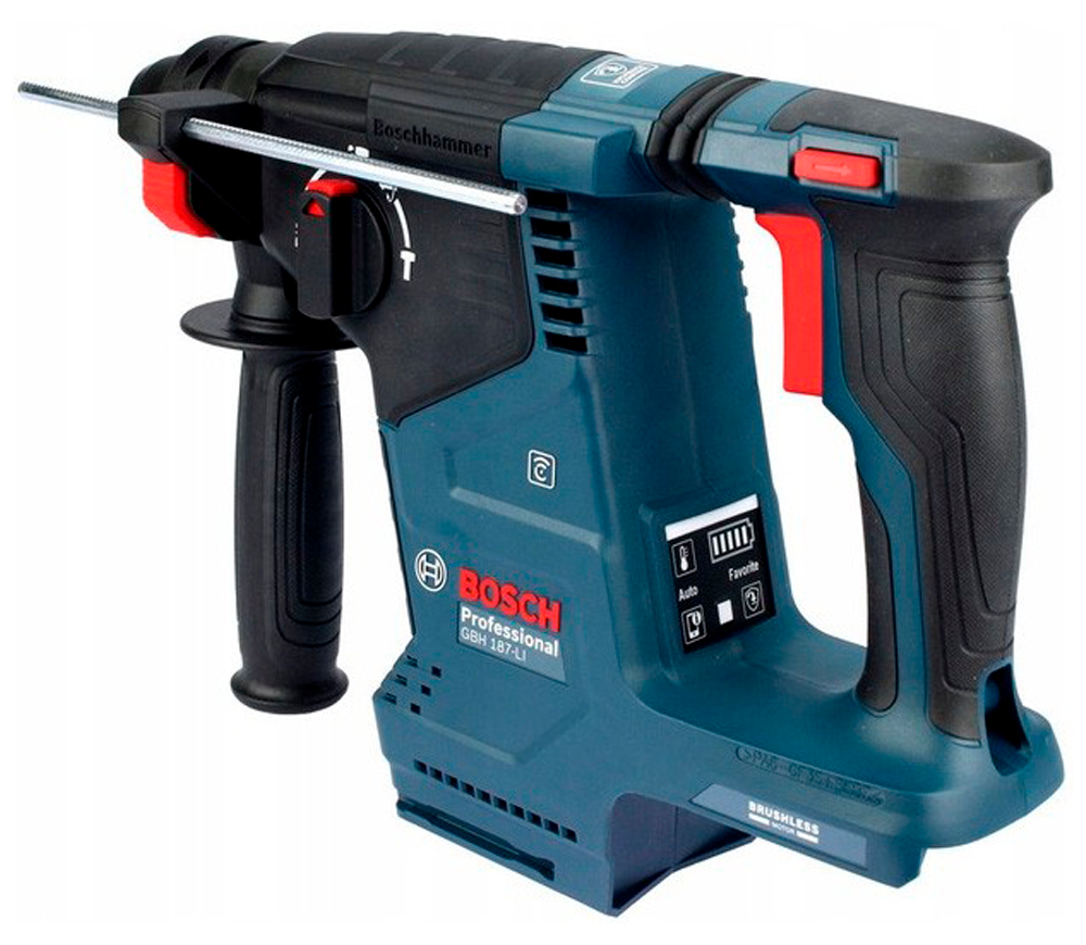 Ciocan rotopercutor cu acumulator (fără baterii) BOSCH GBH 187-LI Professional 2.4J 18V-5