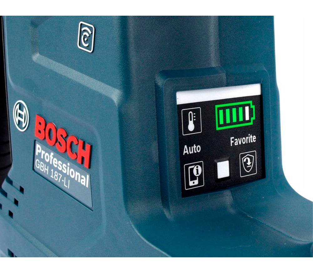 Ciocan rotopercutor cu acumulator (fără baterii) BOSCH GBH 187-LI Professional 2.4J 18V-8