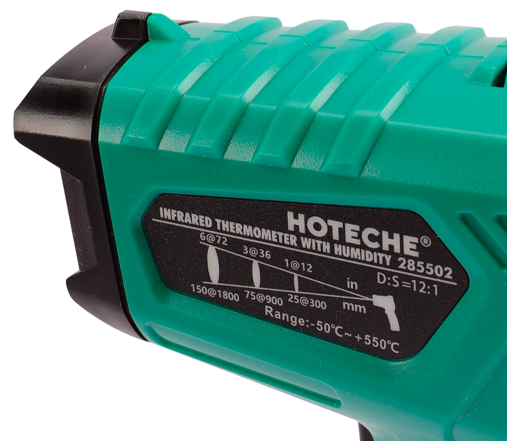 Бесконтактный цифровой пирометр HOTECHE 285502 -50/+550°C-2