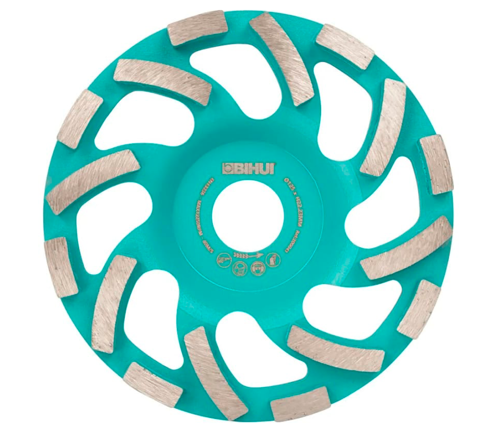 Disc de șlefuit beton BIHUI DCWF5 125mm