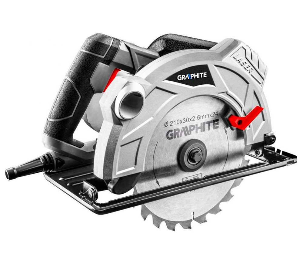 Дисковая пила GRAPHITE 58G492 1500вт 185мм