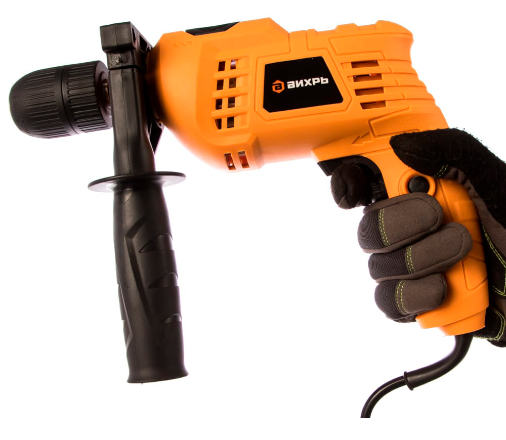 Mașină de găurit cu percutie VIHRI ДУ-550Б 550w-4