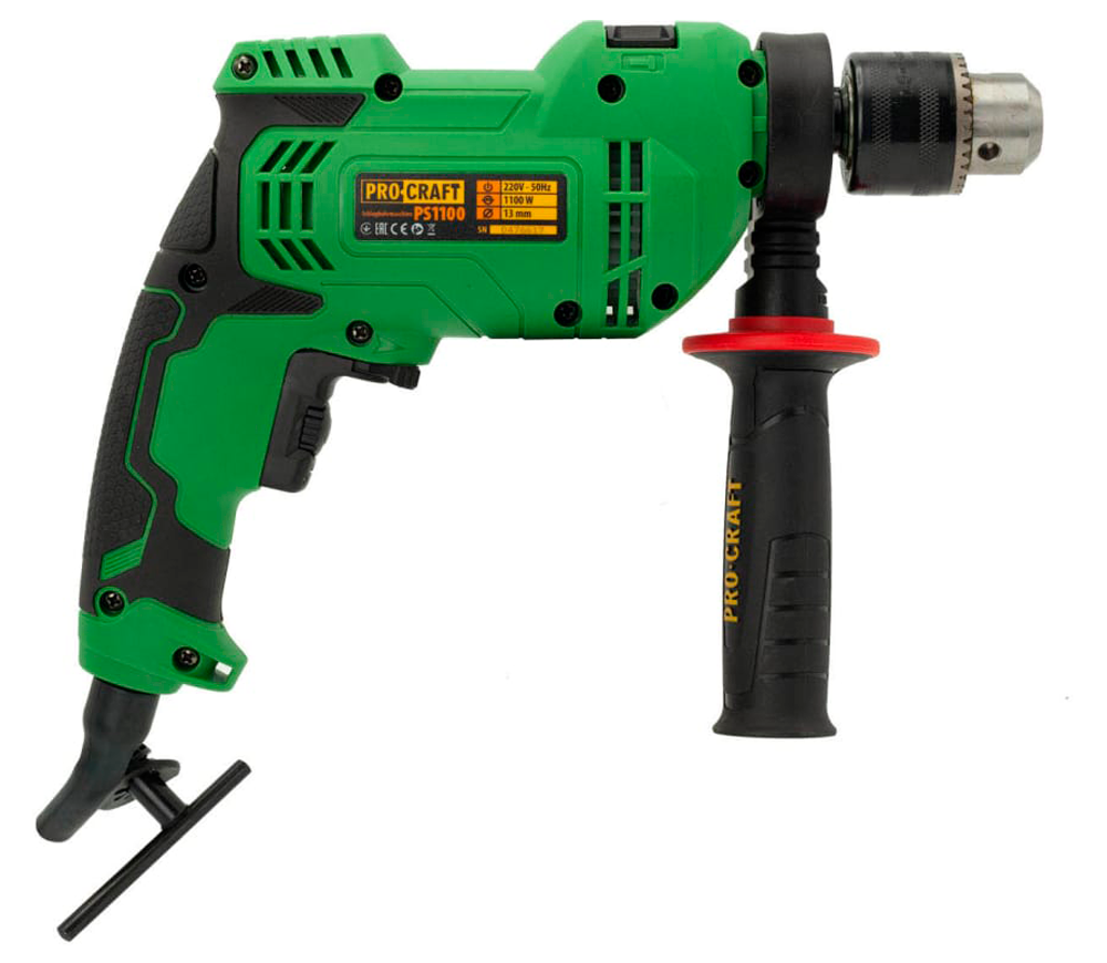 Mașină de găurit cu percutie ProCraft PS1100 1100w-4
