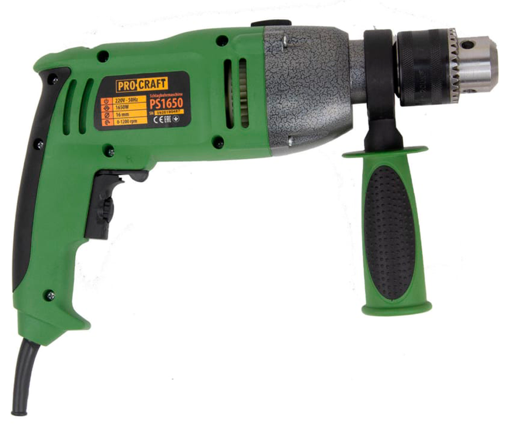 Mașină de găurit cu percutie ProCraft PS1650 1650w-4