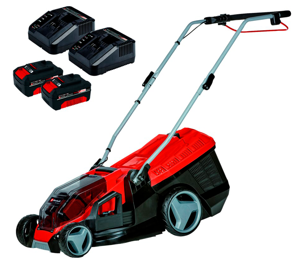Mașină de tuns gazonul cu acumulator EINHELL GE-CM 36/37 360mm 2x18V 4Ah