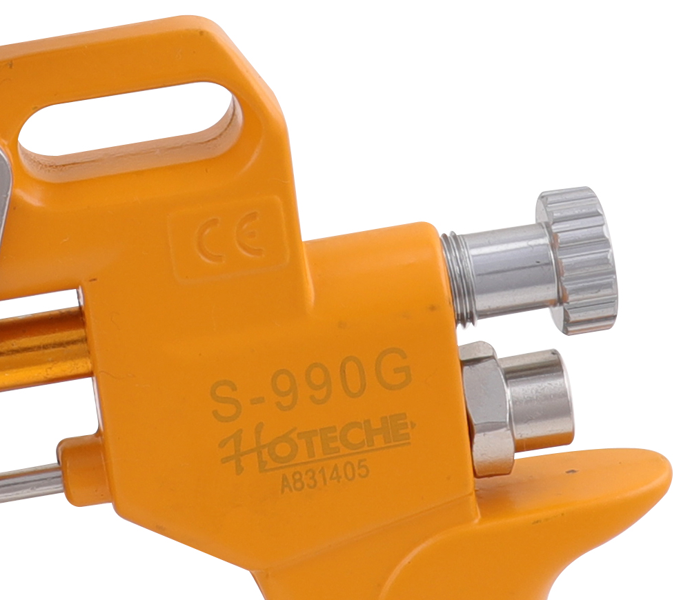 Краскораспылитель пневматический HOTECHE A831405 1.5мм 0.6л 3бар-3