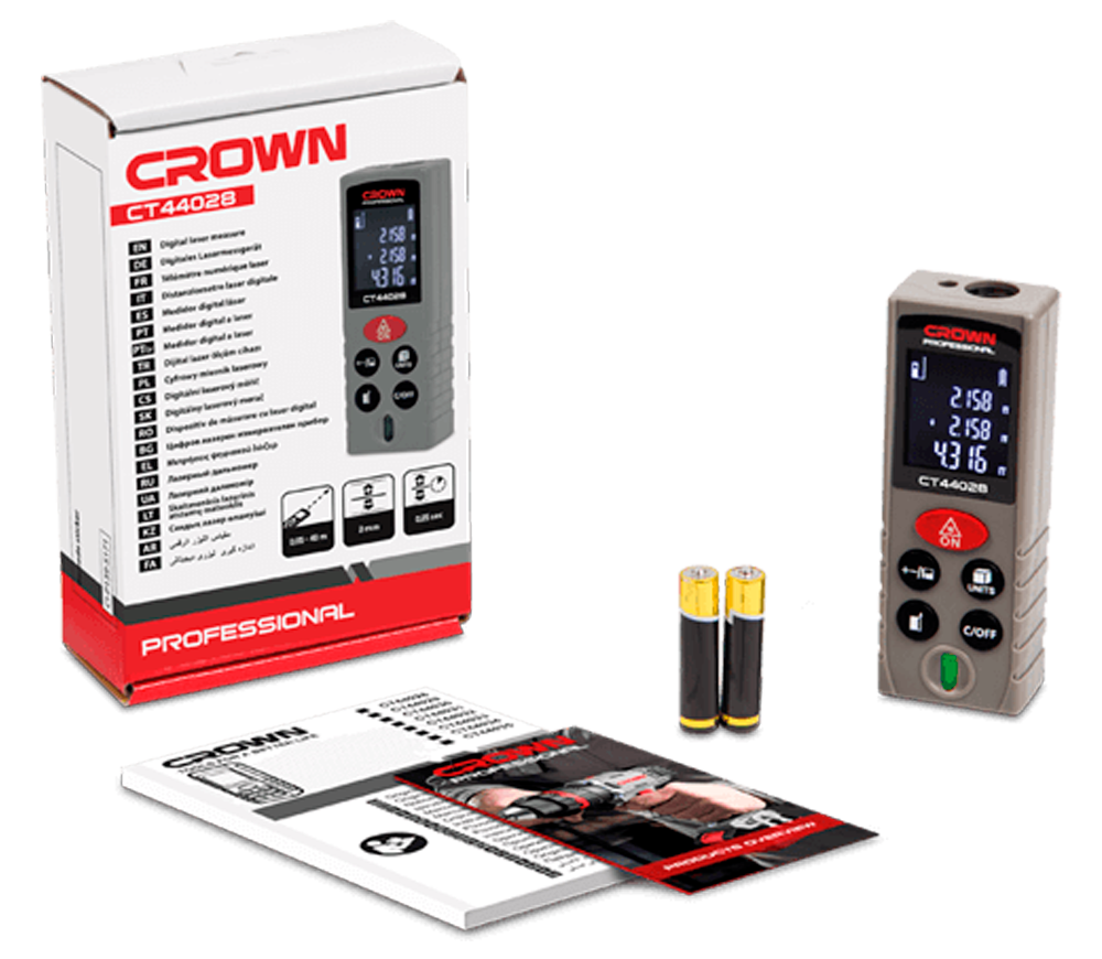 Telemetru CROWN CT44028 40m IP21-8