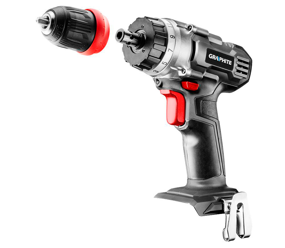 Mașină de înșurubat cu acumulator (fără accum.) GRAPHITE 58G010 18V