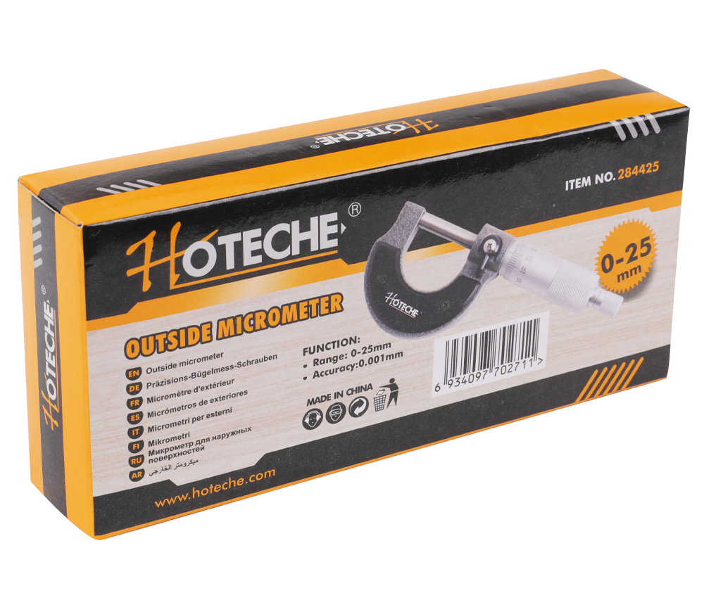 Штангенциркуль HOTECHE 284425 25мм Сталь-2