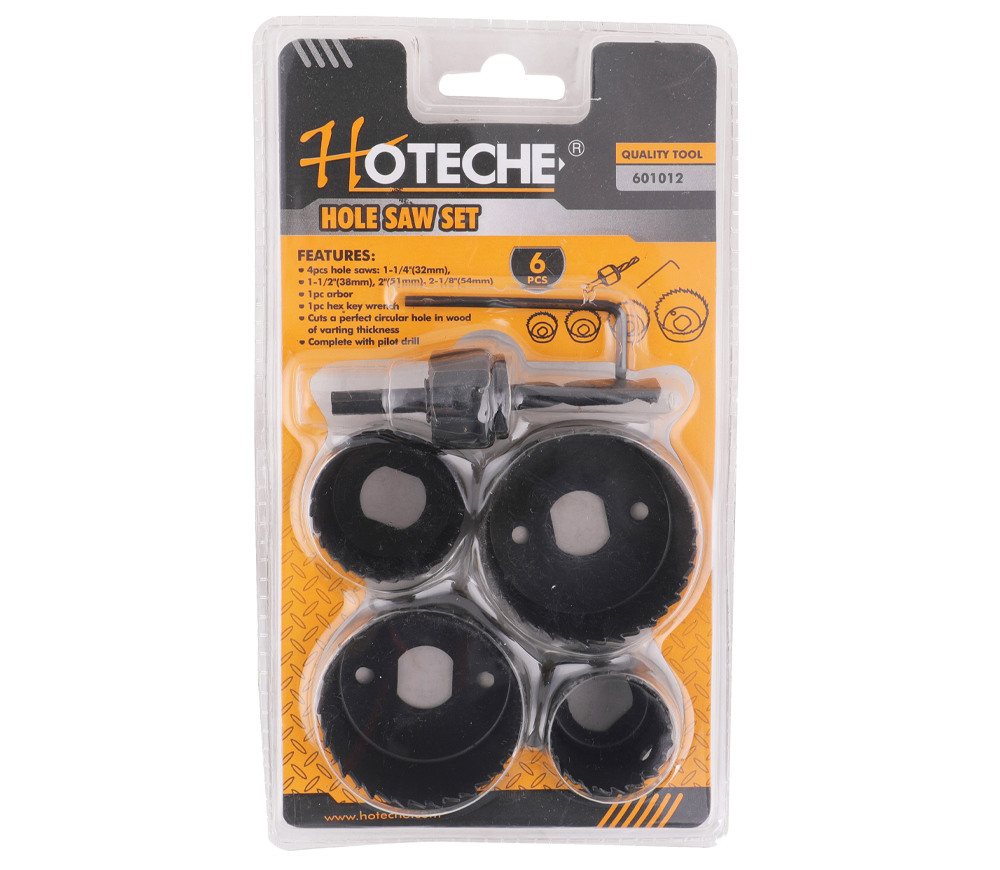 Set de carote de găurit HOTECHE 601012 32/38/51/54mm
