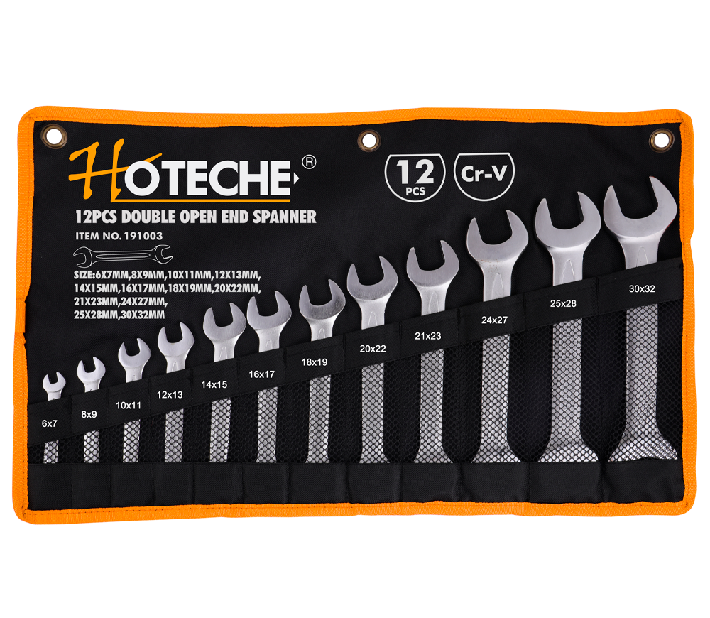 Set 12 chei fixe bilaterale HOTECHE 191003 6x32mm