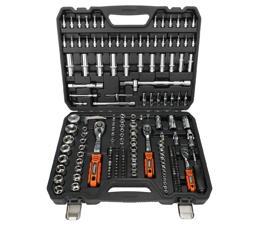 Set 195 duze tubulare și biți HOTECHE 203103 4-32 mm