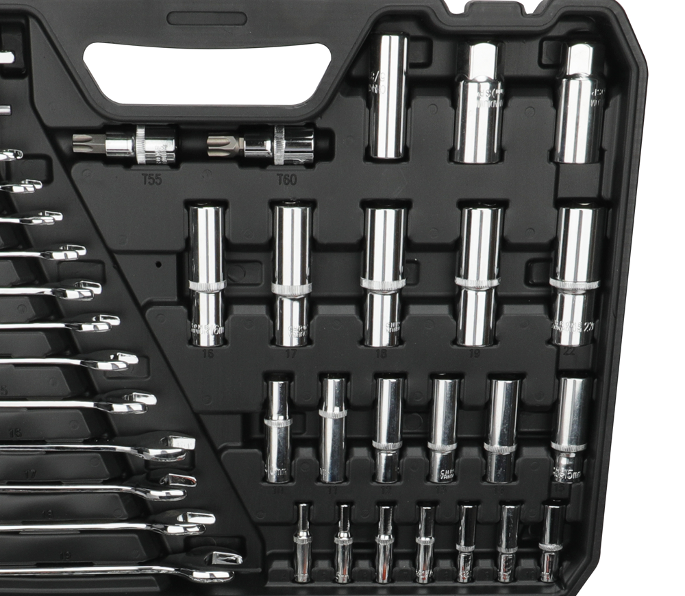 Set 219 duze tubulare și biți HOTECHE 203104 4-32 mm-2