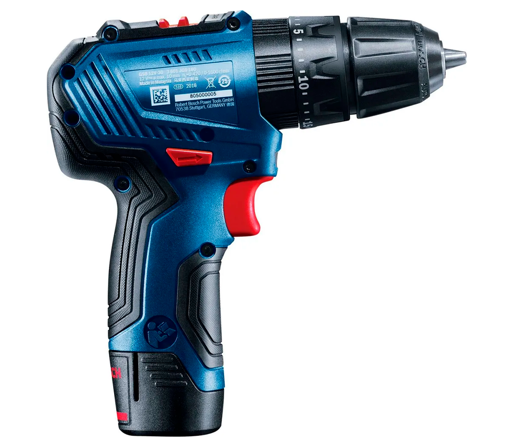 Mașină de înșurubat cu acumulator BOSCH GSB12V-30 12V 2Ah-3