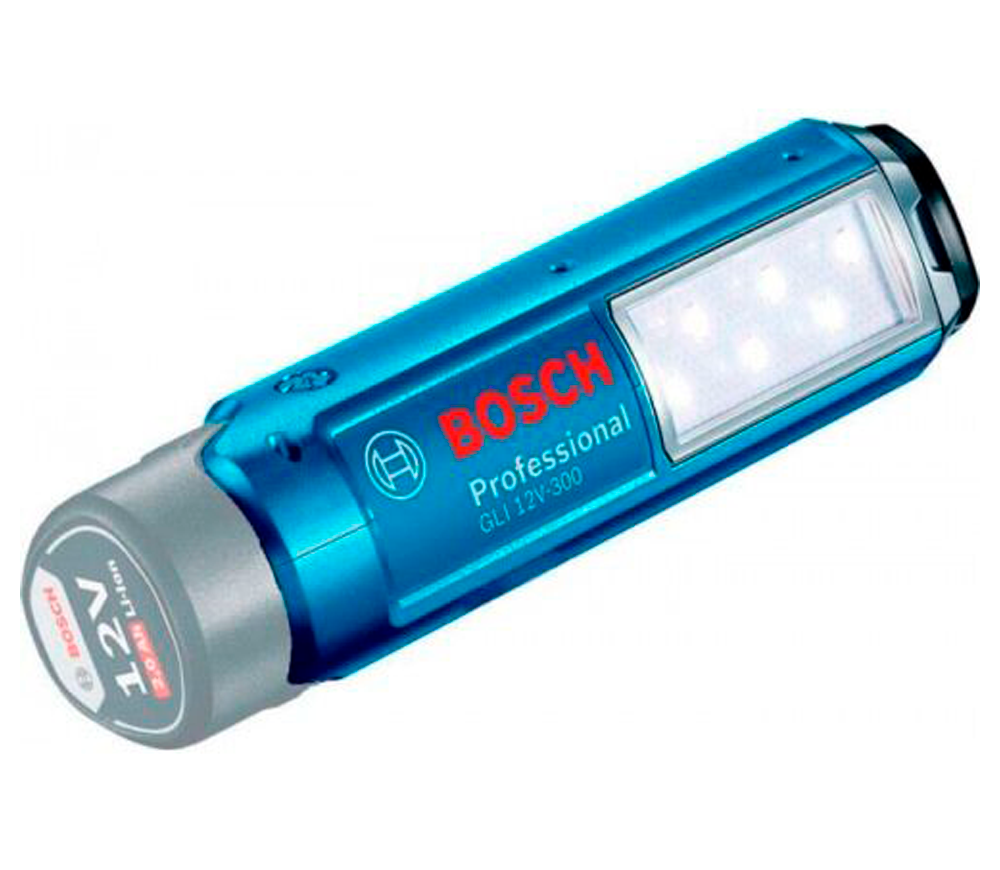 Set mașină de înșurubat cu acumulator cu lanternă BOSCH  GSR 120 LI + GLI 12V-300 12V 2Ah-2