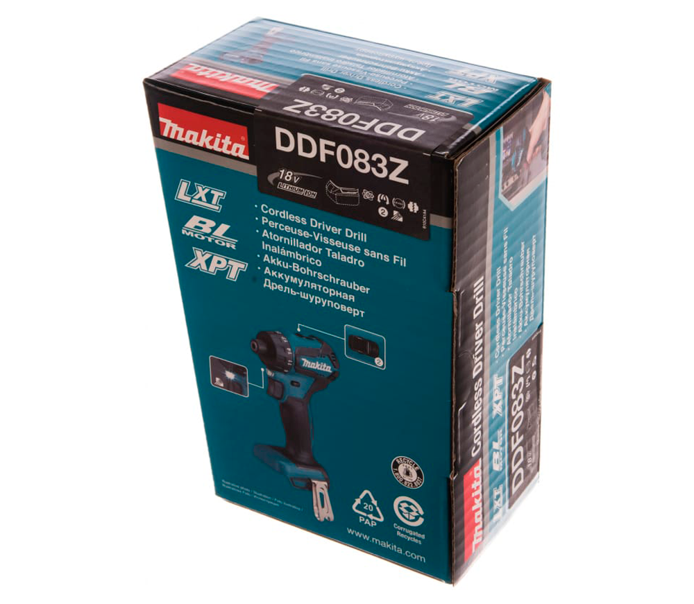 Șurubelnița cu acumulator (fără bat.) MAKITA DDF083Z 18V-7
