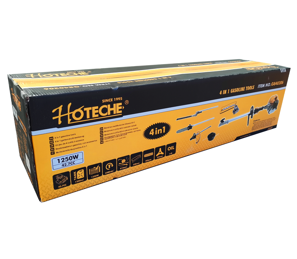 Motocoasă cu benzină multifuncțională HOTECHE G840206 2 timpi 42.7cm3-7