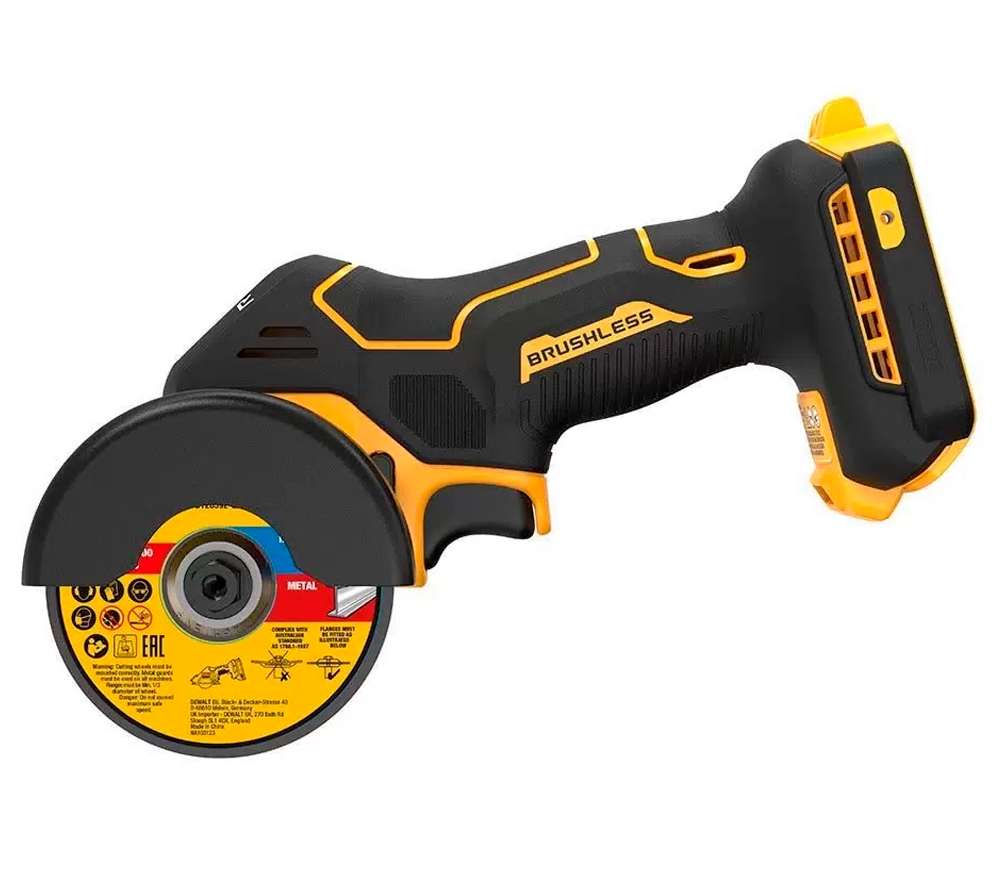 Угловая шлифмашина аккумуляторная (Без АКБ) DEWALT 32820 76мм 18В-2