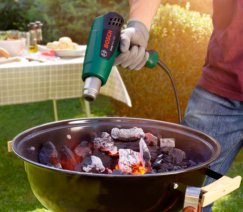 Фен строительный BOSCH EASYHEAT 500 1600вт 500°C-9