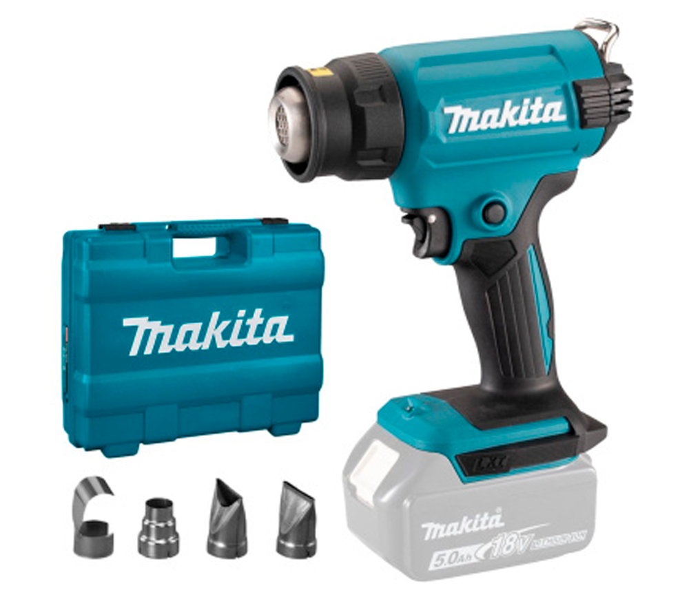 Suflantă de aer cald cu acum. (fără bat) MAKITA DHG180ZK 550°C-2