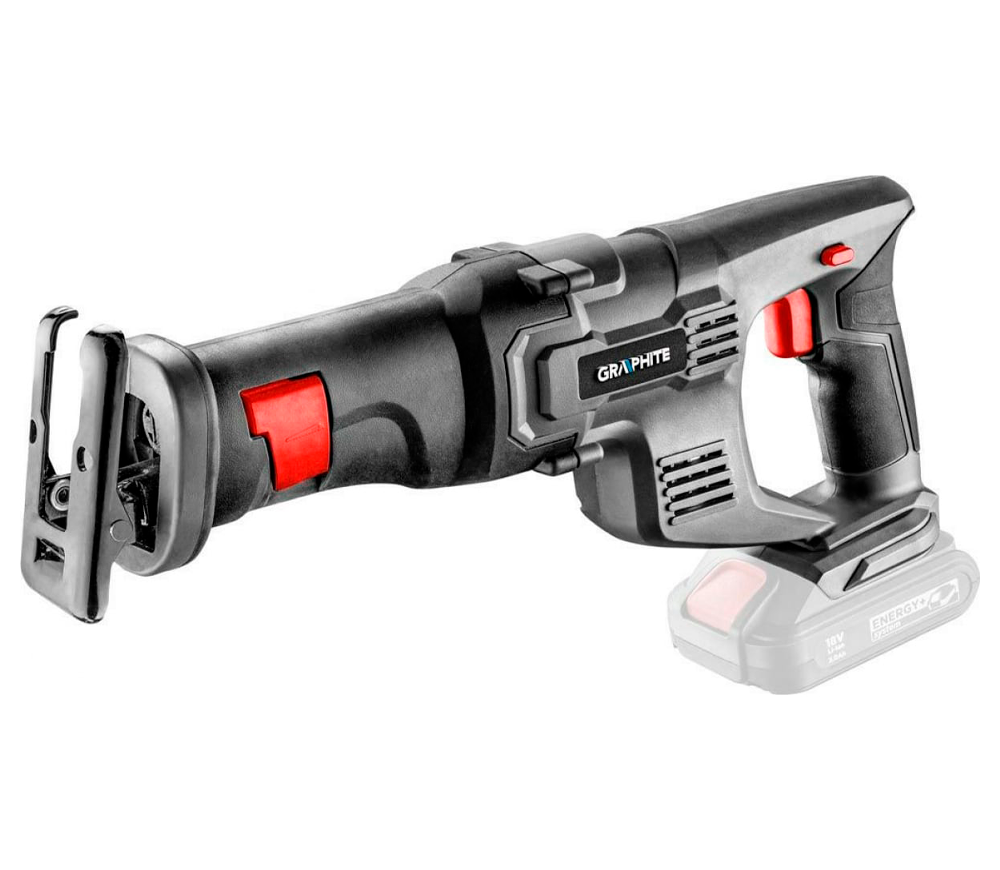 Fierăstrău sabie cu acumulator (fără bat) GRAPHITE 58G017 18V