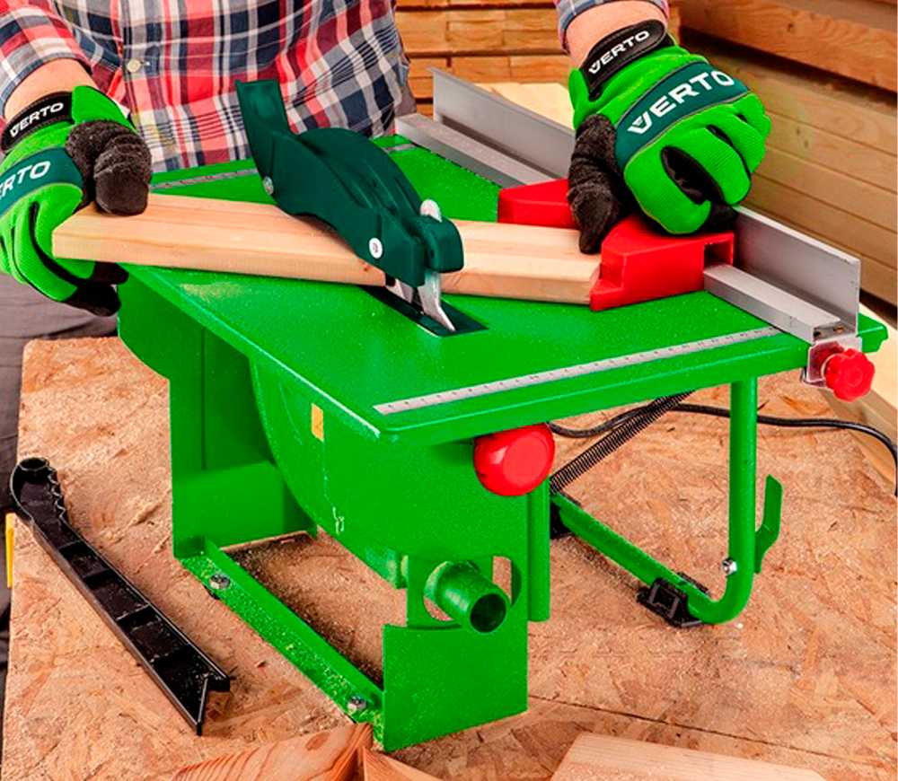 Fierăstrău circular de masă Verto 52G219 800w 200mm-4