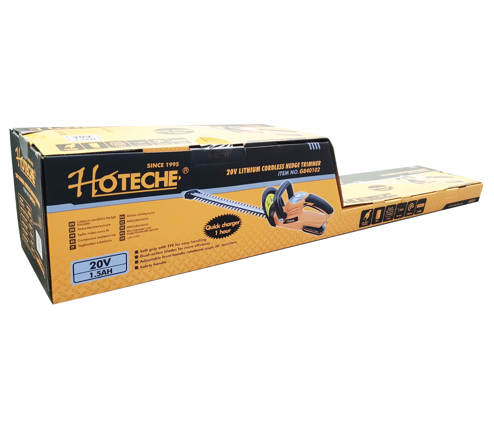Trimmer gard viu cu acumulator HOTECHE G840102 510mm 20V 1.5Ah-5