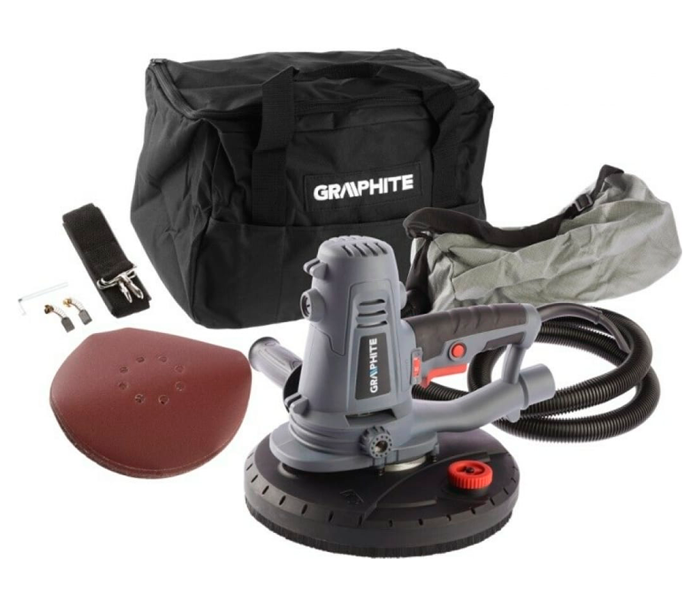 Mașină de șlefuit pereți extensibilă GRAPHITE 59G262 1050w 225mm-4