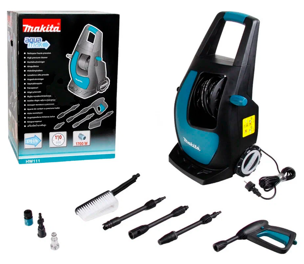 Aparat de spălat cu presiune MAKITA HW111 1700w 110bar 370l/h-4