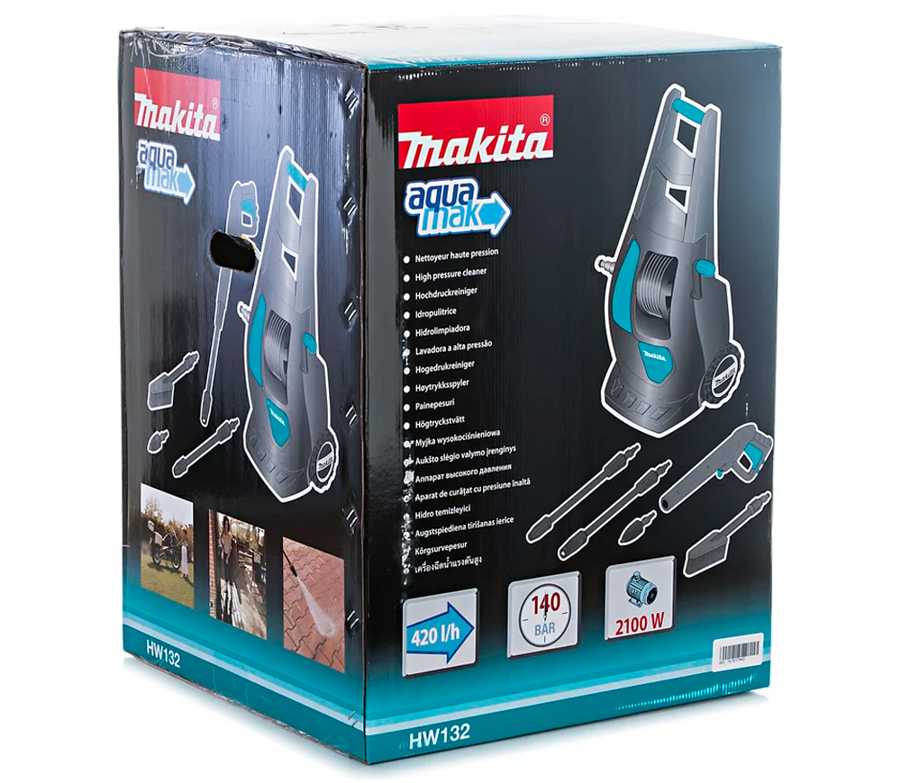 Aparat de spălat cu presiune MAKITA HW132 2100w 140bar 420l/h-2