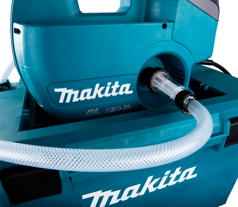 Aparat de spălat cu presiune сu acumulator (fără bat) MAKITA DHW080ZK  80bar 380l/h 2x18V-4