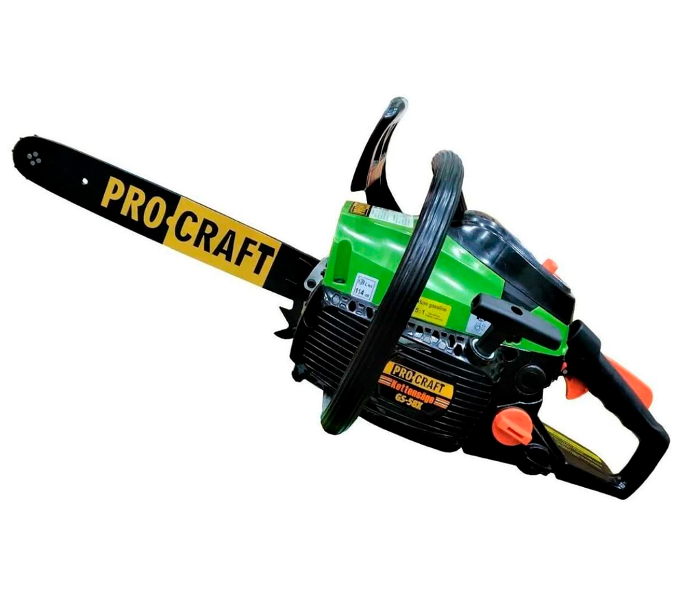 Fierăstrău cu lanț pe benzină ProCraft  GS-58X 350/400mm 37cm3-2